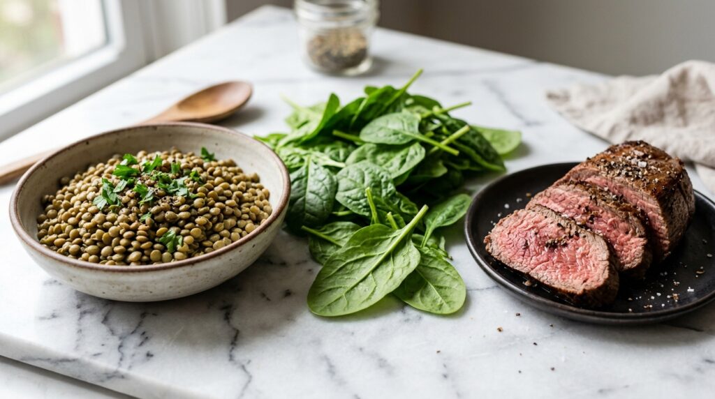 iron-rich foods that support vitamins and minerals for health