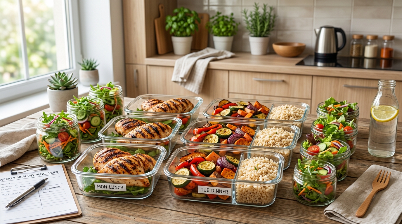 how to build a healthy meal plan