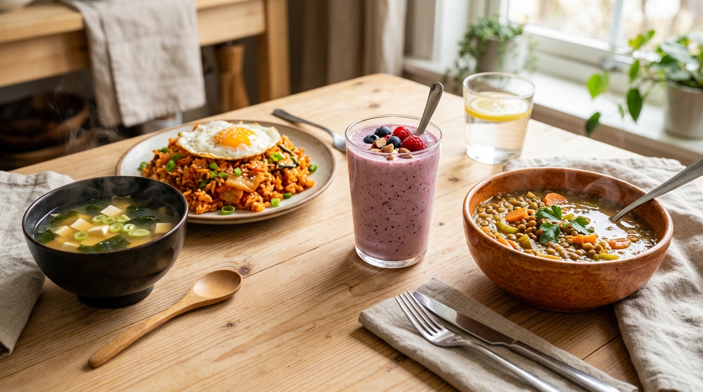 best gut-friendly recipes for better digestion