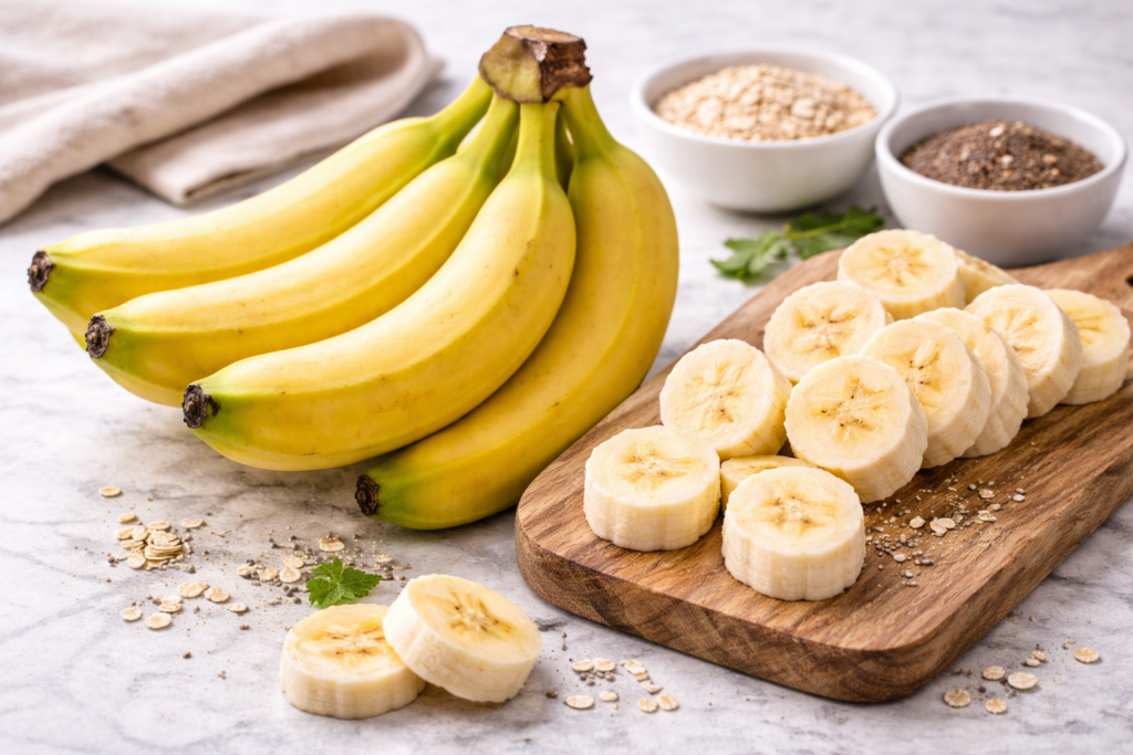 bananas as prebiotic food for gut health