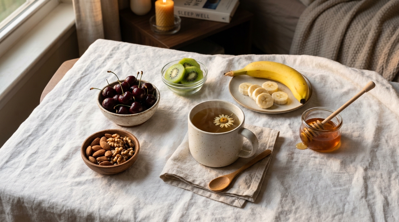 best evening foods for better sleep and brain recovery