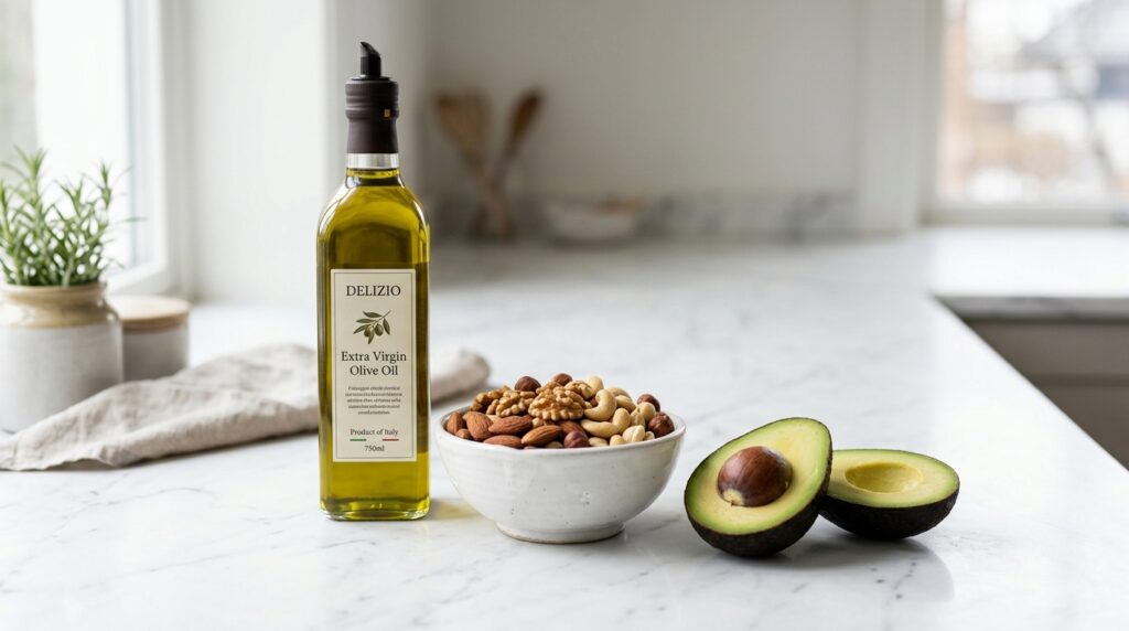 healthy fats that protect arterial walls and support heart health