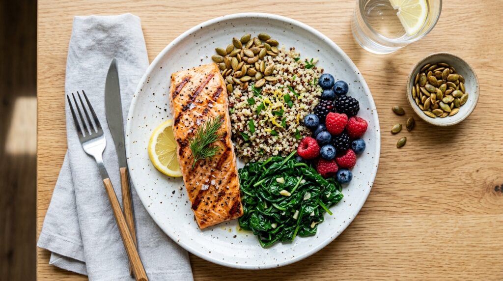 whole food meal to support ADHD symptoms through diet