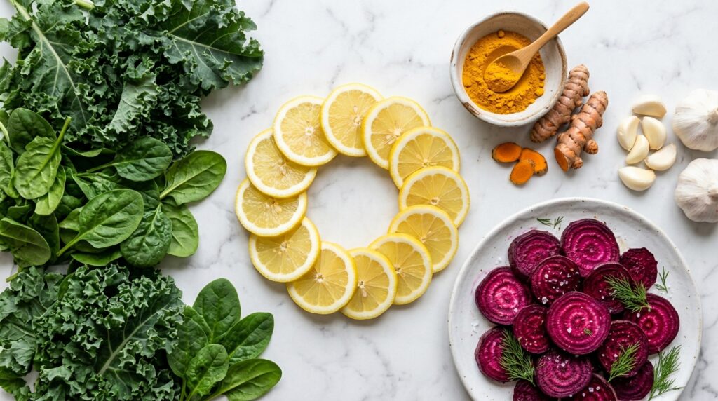 foods that support liver detox naturally