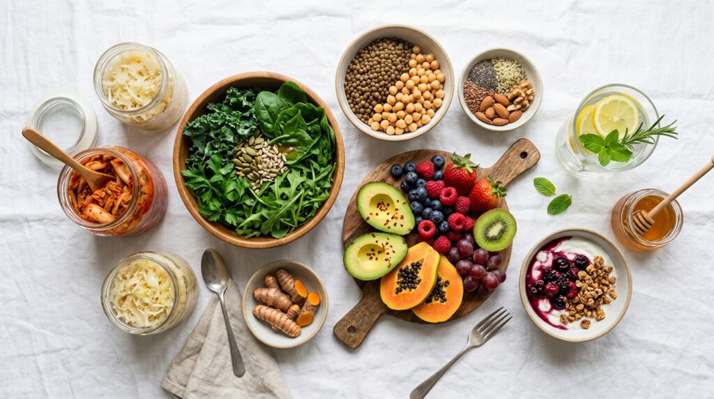 foods to restore and fix an unhealthy gut