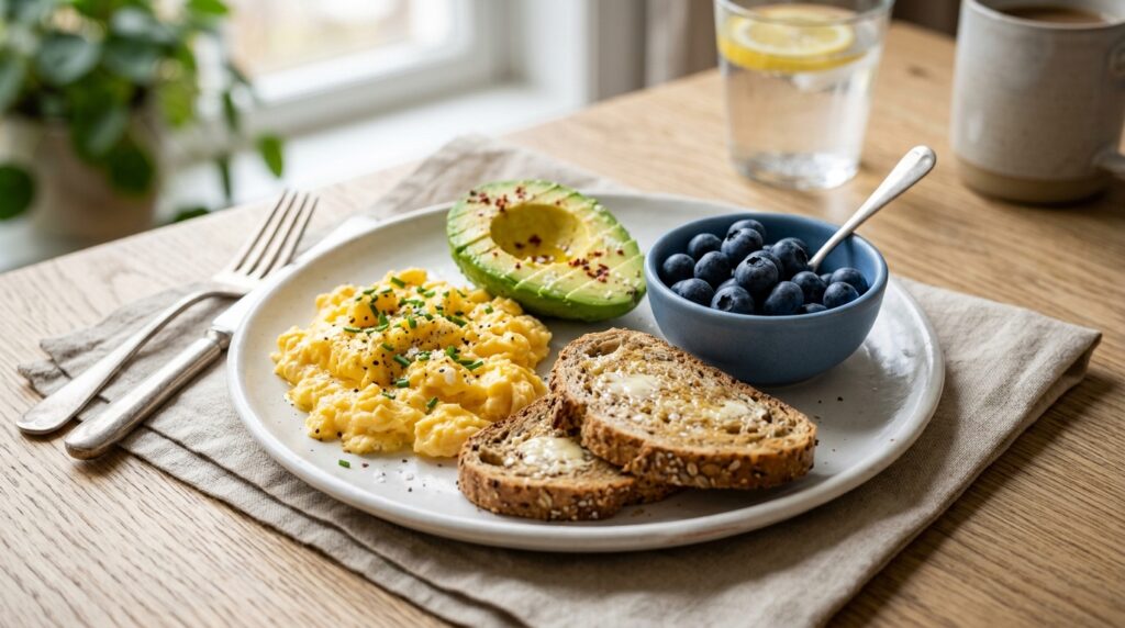 high protein breakfast to help improve ADHD symptoms through diet