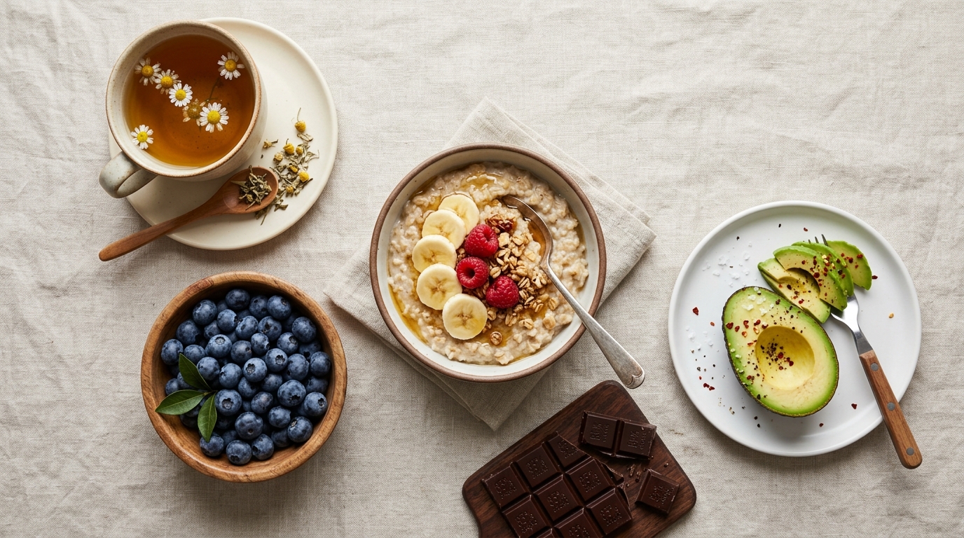 best foods for stress relief and relaxation