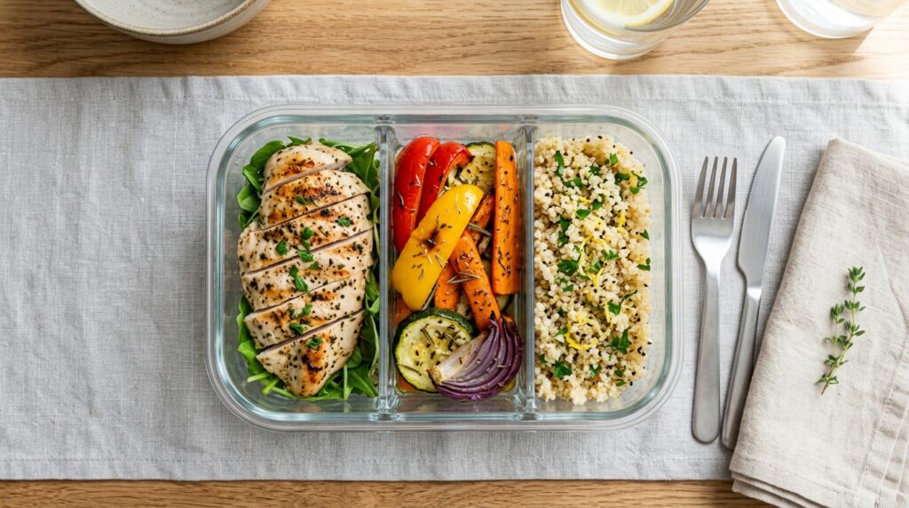 healthy diet meal prep for weight loss
