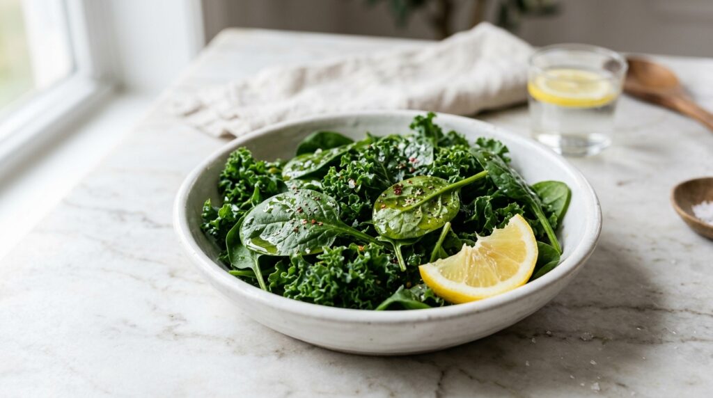 leafy greens for anti-inflammatory pain relief