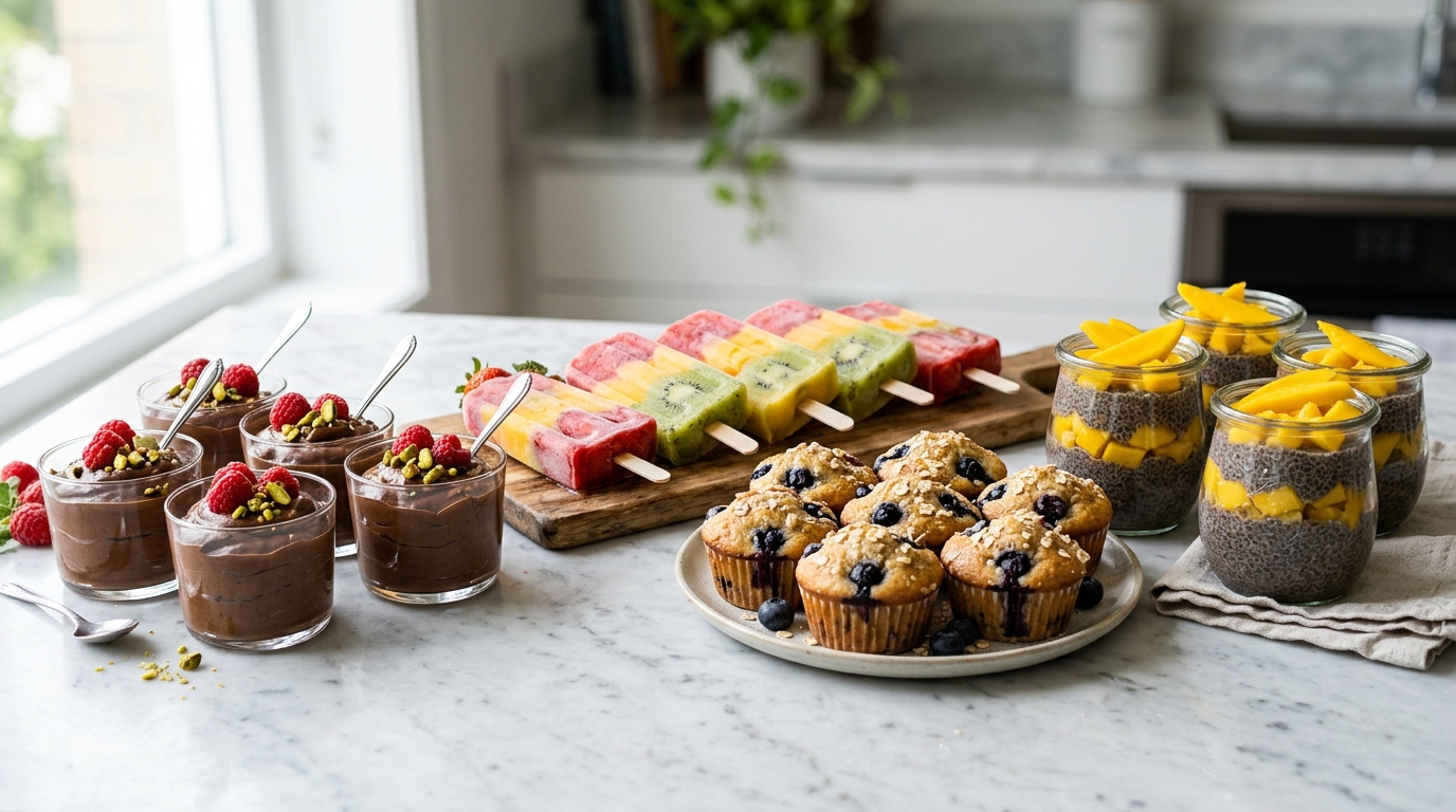 simple healthy dessert recipes