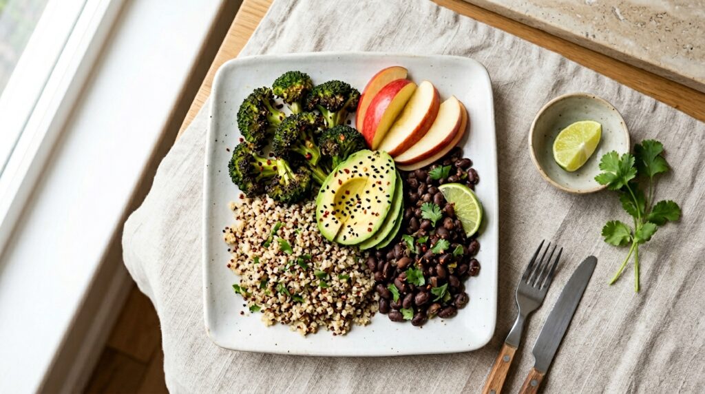 high fiber weight loss meal with the best fiber foods