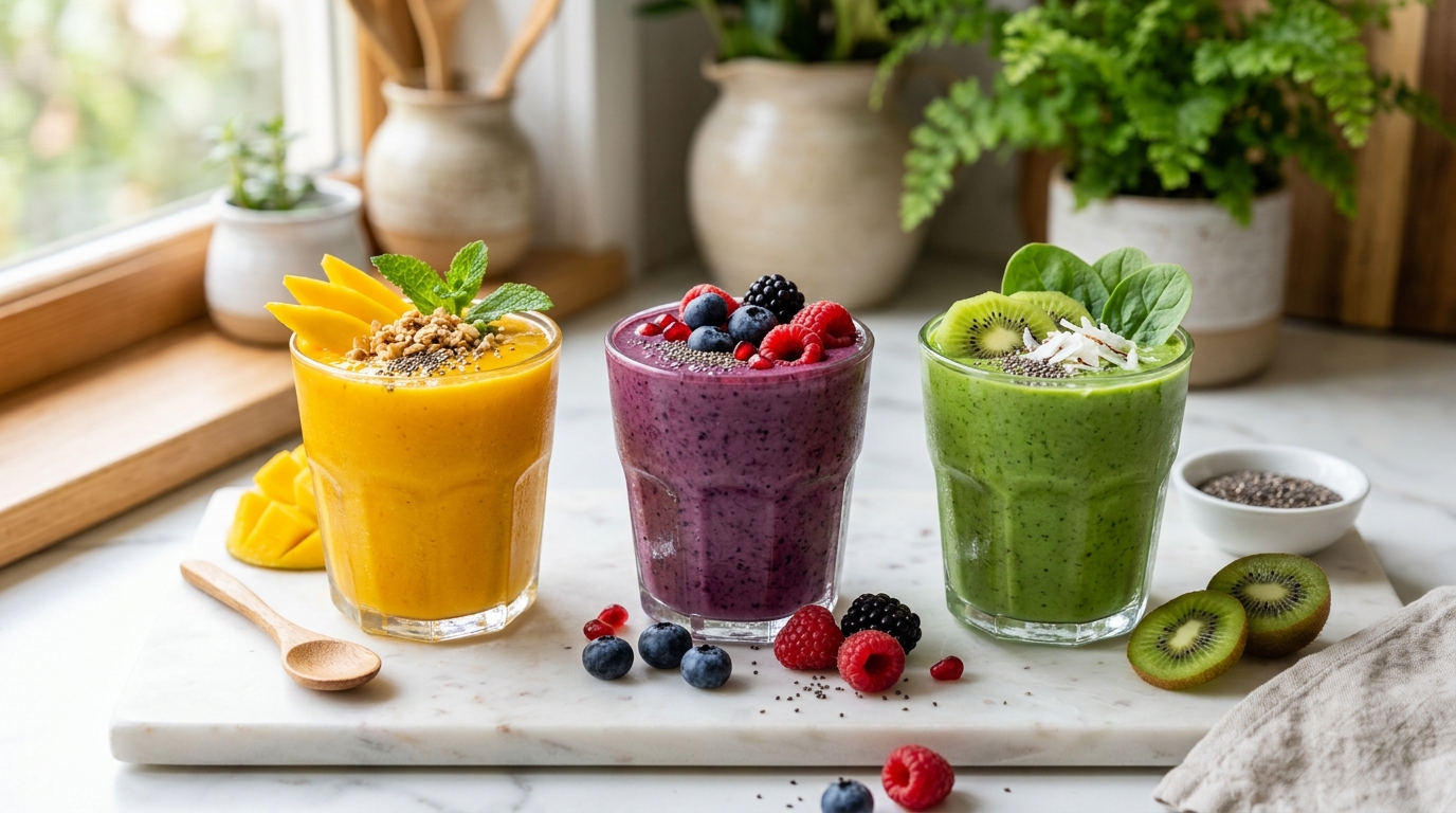 healthy smoothie recipes for energy