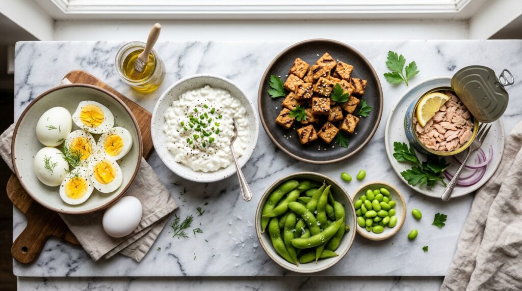 diverse protein sources for a healthy diet