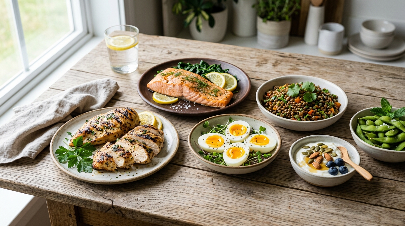 best high-protein foods for a healthy diet